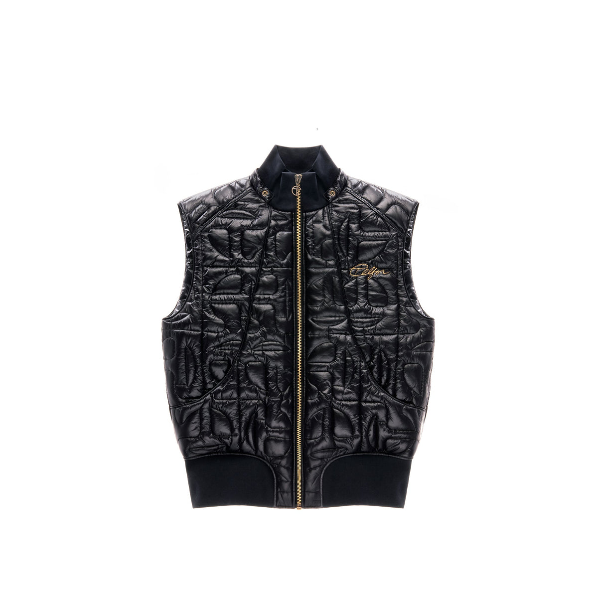 Moose Knuckles x Telfar Quilted Bomber Vest - Gold/Fox – eu.telfar