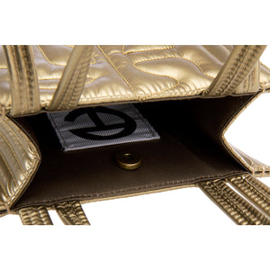 Moose Knuckles x Telfar Quilted Small Shopper - Gold