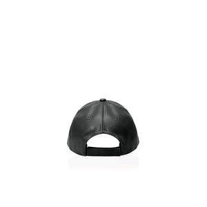 Logo Embossed Hat - Black
