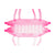 Melissa x Telfar Large Jelly Shopper - Clear Pink
