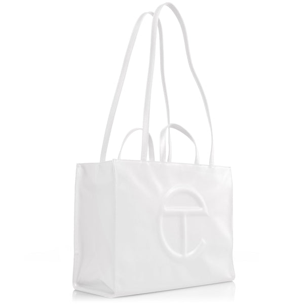 Telfar Large Shopping Bag in Gray