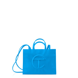 Medium Shopping Bag - Cyan