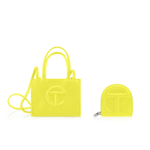 Telfar Wallet - Highlighter Yellow
